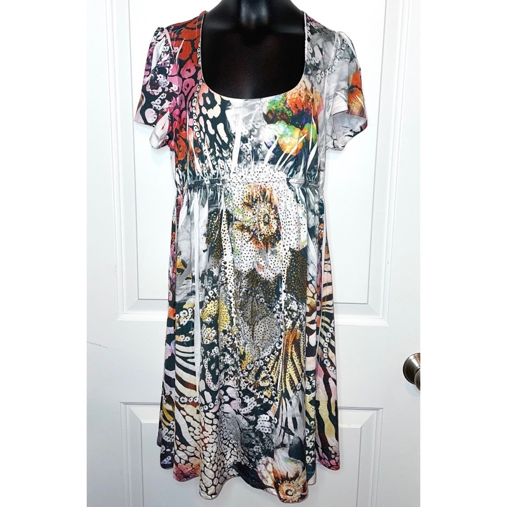 S-Twelve rhinestone dress